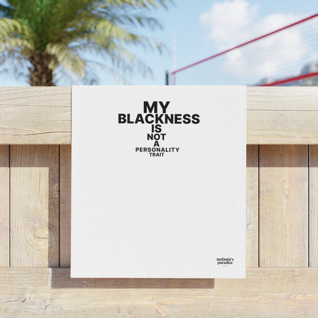 BLACKNESS Beach Towel