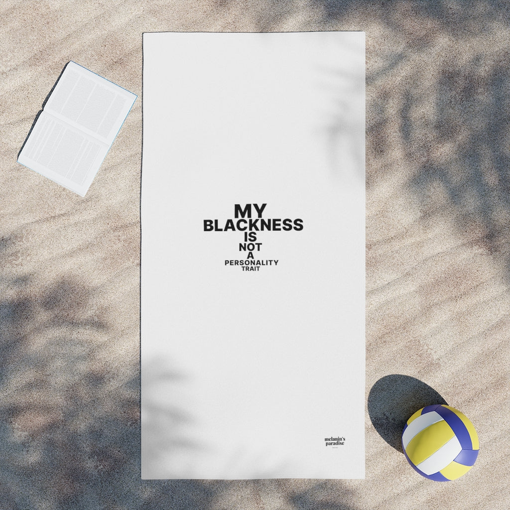 BLACKNESS Beach Towel