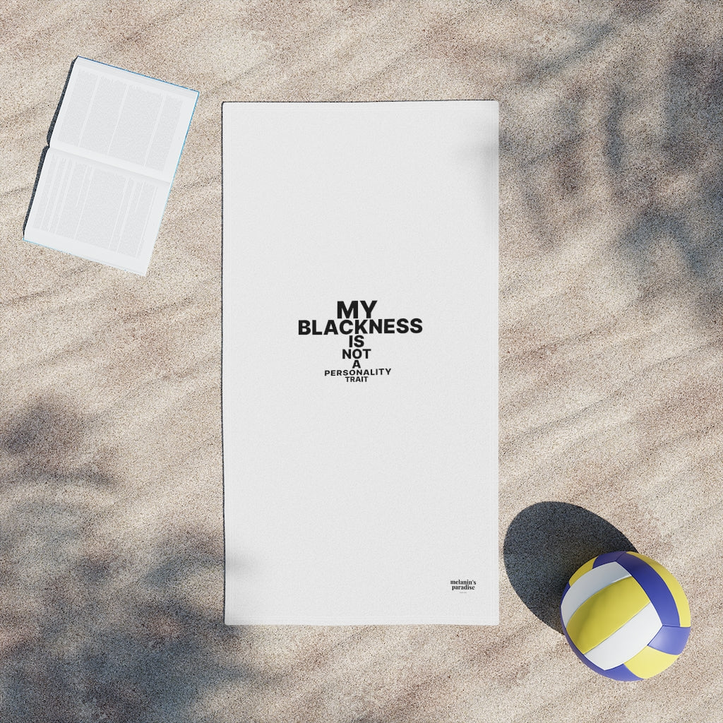 BLACKNESS Beach Towel